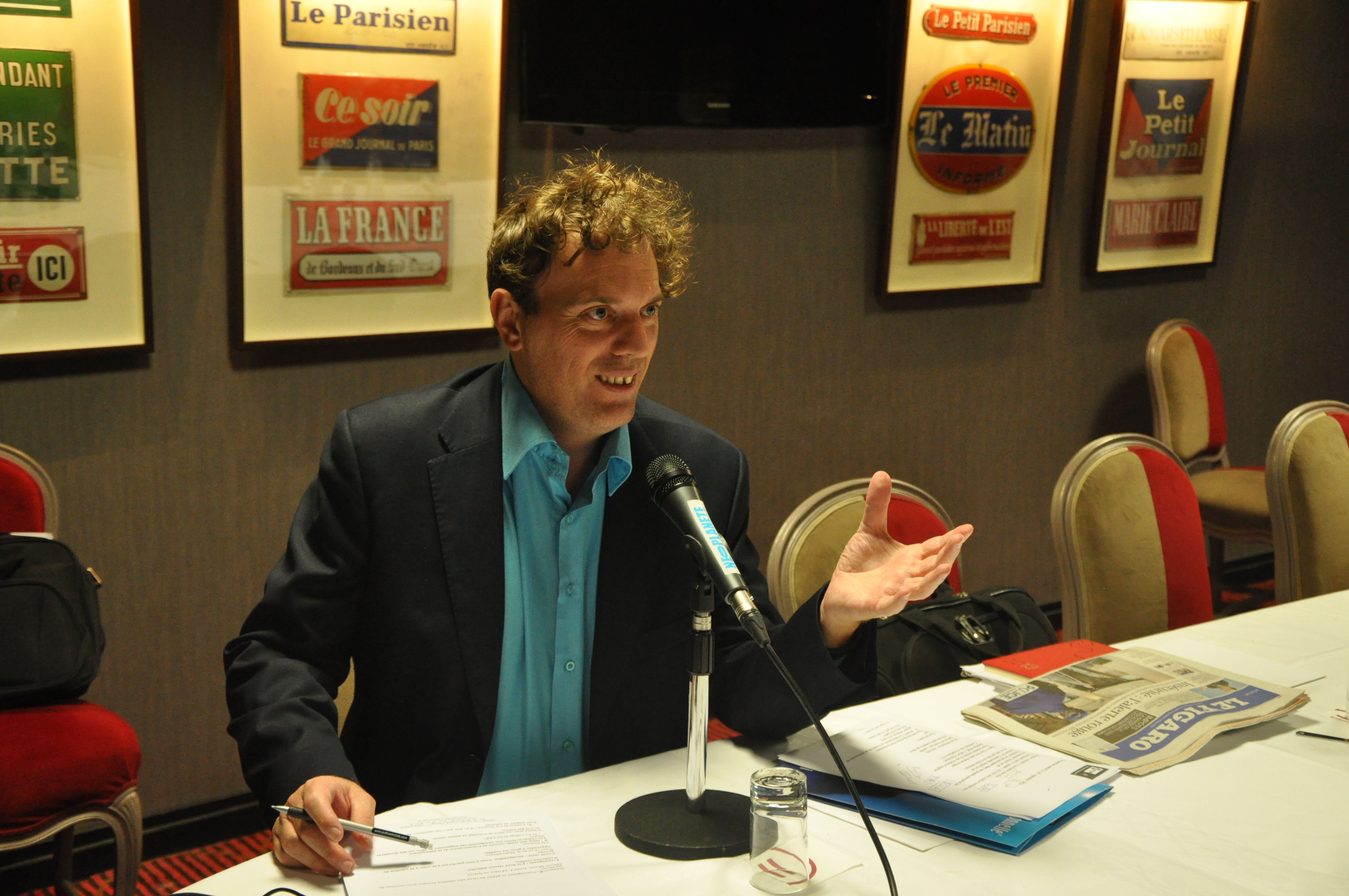 christophe à la radio