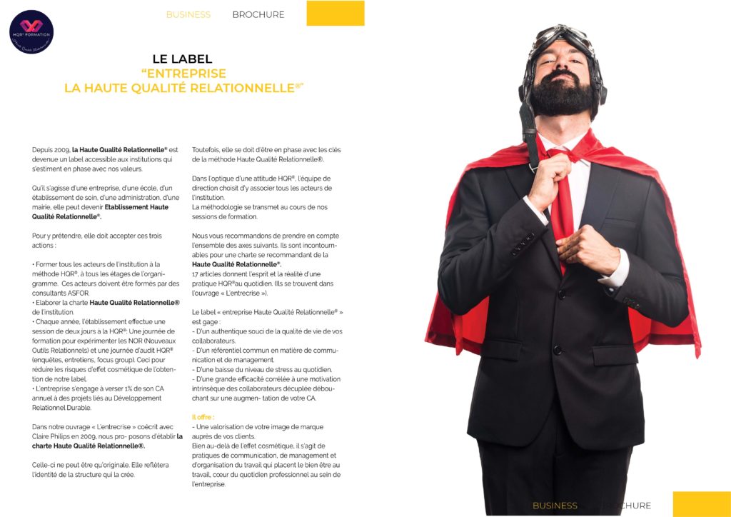 La HQR® Haute Qualité Relationnelle®